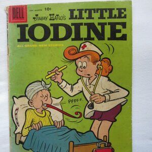 1958 Dell Comic Book: Little Iodine #39, 10c cover
